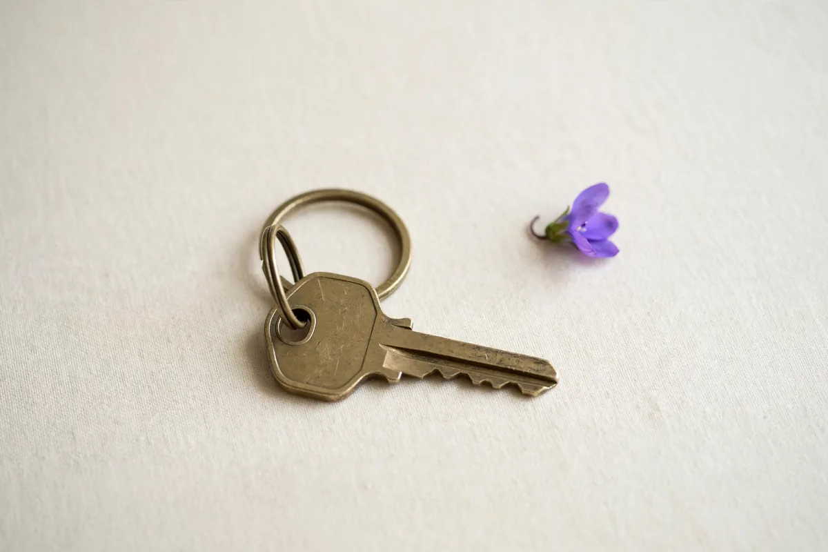 A single key on a ring