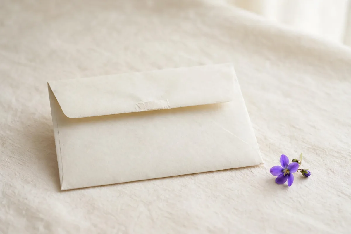 A sealed envelope